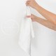 Soft linen kitchen towel 35x50 WHITE